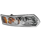 Headlight Set For 2003-2007 Saturn Ion Driver and Passenger Side with Bulb Sedan
