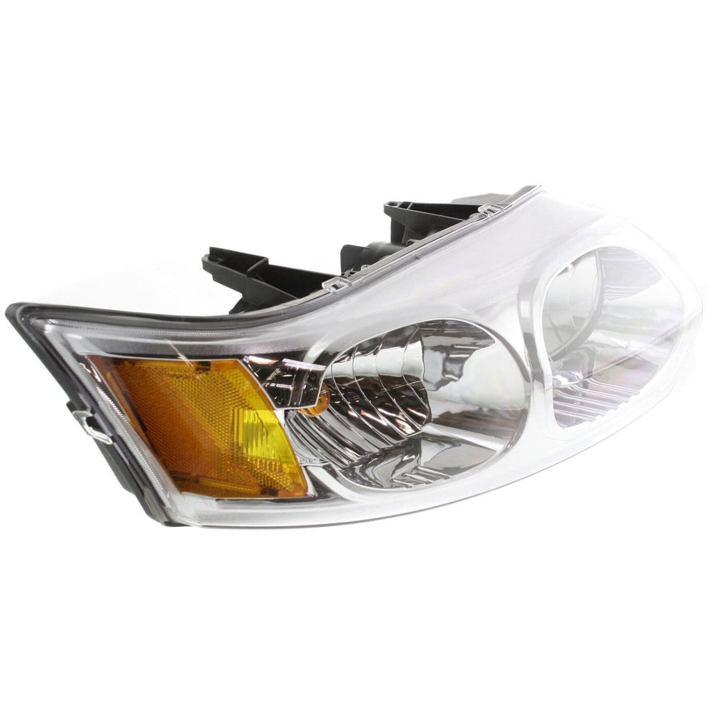Headlight Set For 2003-2007 Saturn Ion Driver and Passenger Side with Bulb Sedan