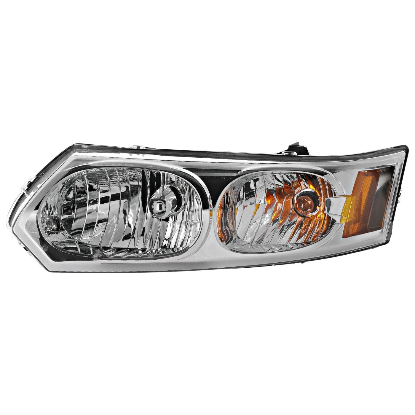 Headlight Set For 2003-2007 Saturn Ion Driver and Passenger Side with Bulb Sedan