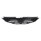 Grille Assembly For 2010-2012 Nissan Altima Sedan Chrome Shell with Black Insert