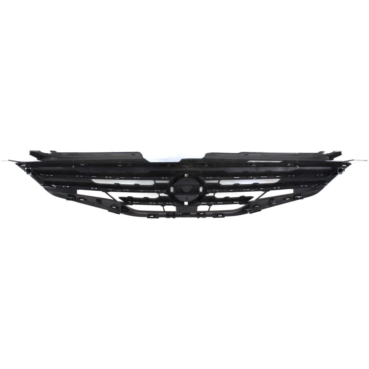 Grille Assembly For 2010-2012 Nissan Altima Sedan Chrome Shell with Black Insert