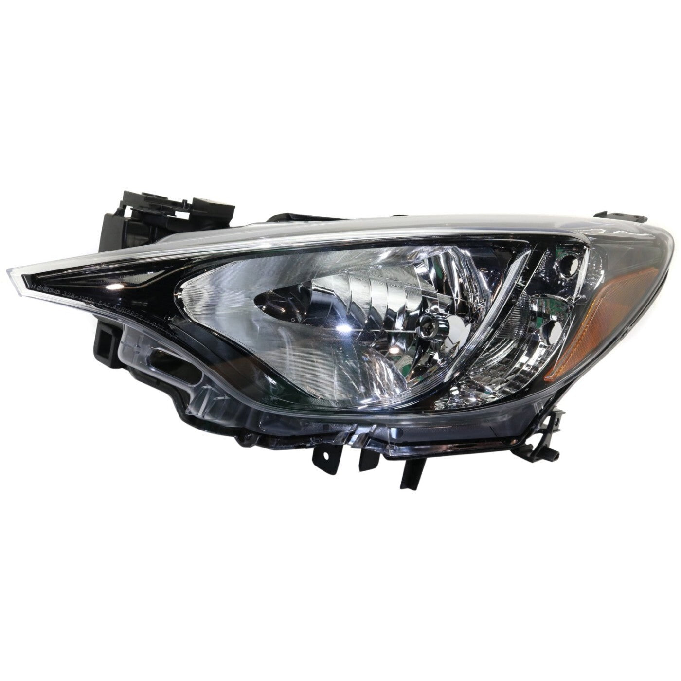 Halogen Headlight Set For 2016 Scion iA Left & Right Chrome Interior