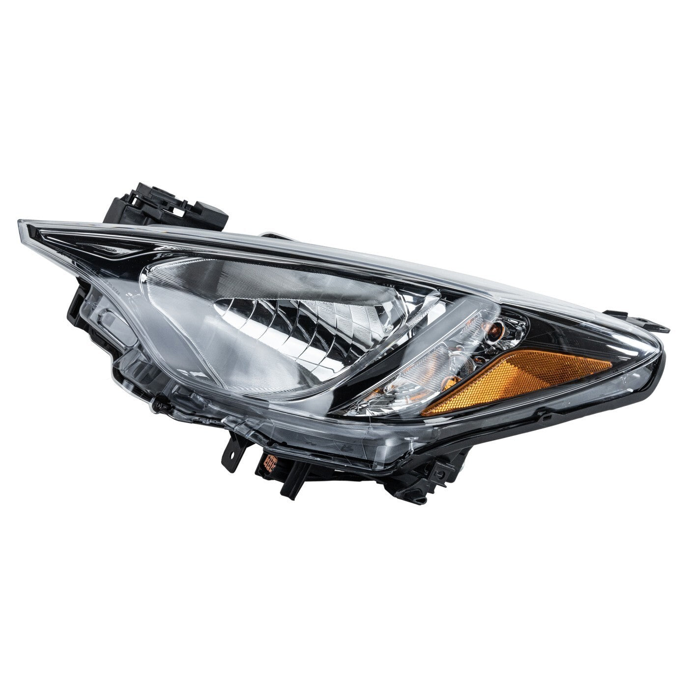 Halogen Headlight Set For 2016 Scion iA Left & Right Chrome Interior