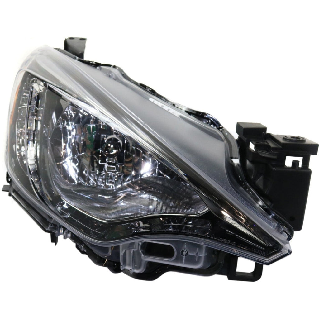 Halogen Headlight Set For 2016 Scion iA Left & Right Chrome Interior
