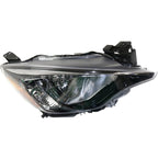 Halogen Headlight Set For 2016 Scion iA Left & Right Chrome Interior