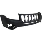 Bumper Cover For 11-17 Jeep Compass MK Platform with Fog Light Holes Front Upper