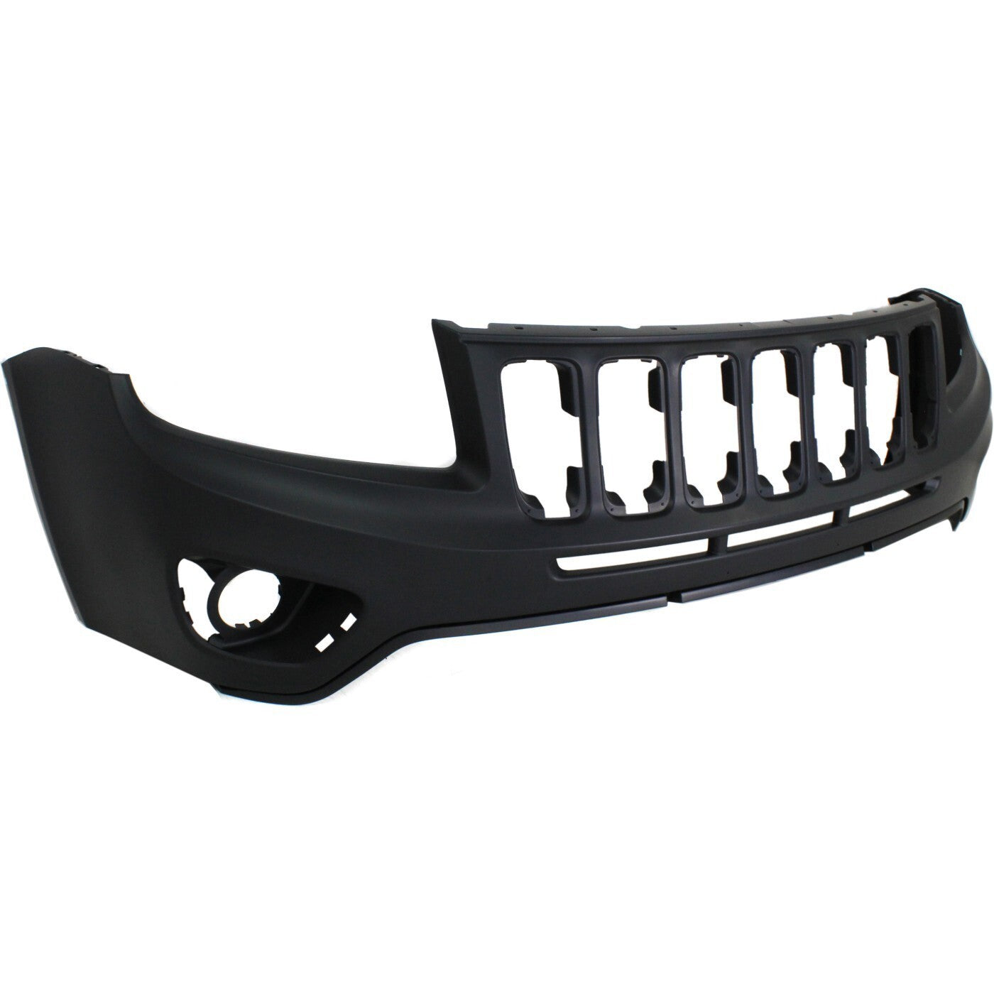 Bumper Cover For 11-17 Jeep Compass MK Platform with Fog Light Holes Front Upper