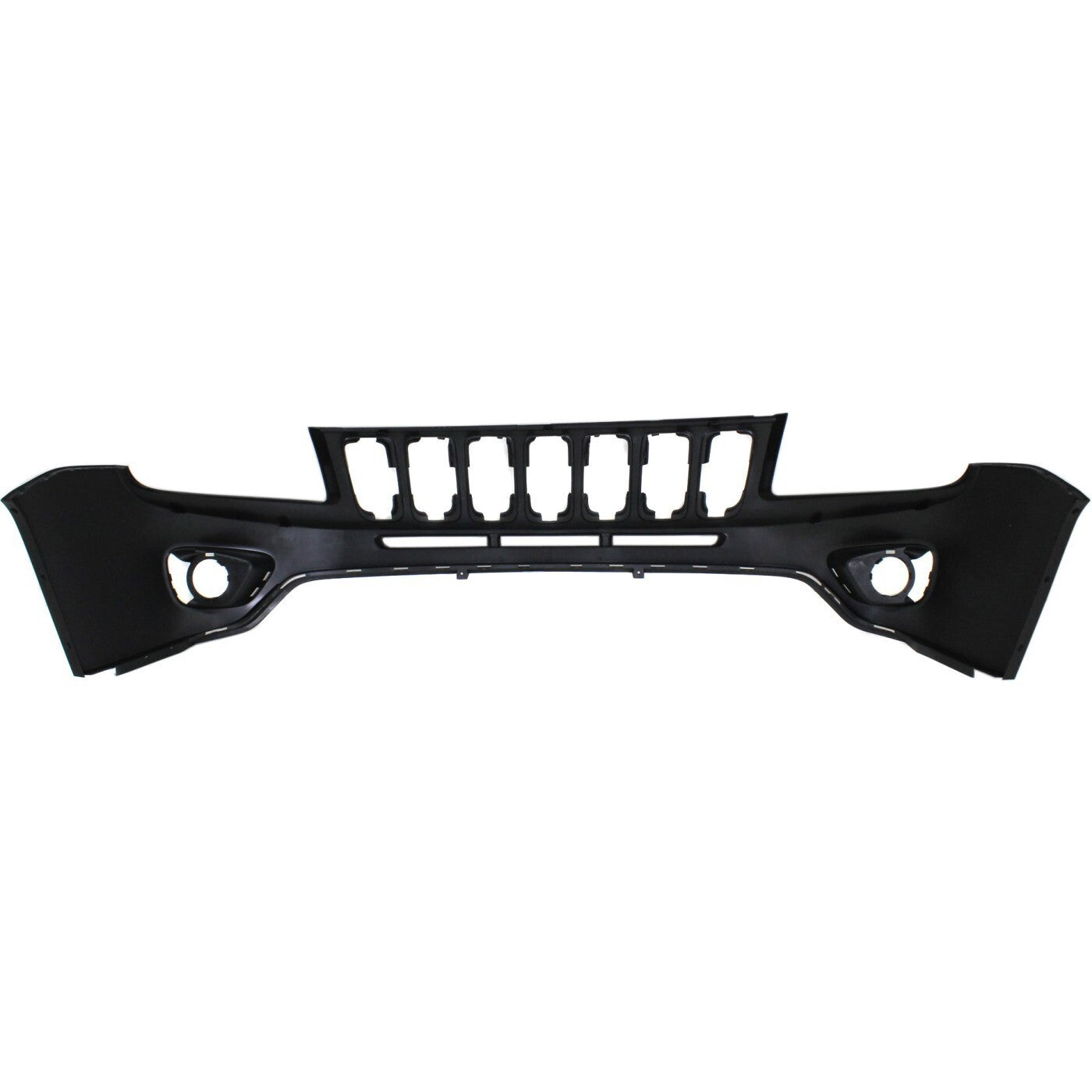 Bumper Cover For 11-17 Jeep Compass MK Platform with Fog Light Holes Front Upper