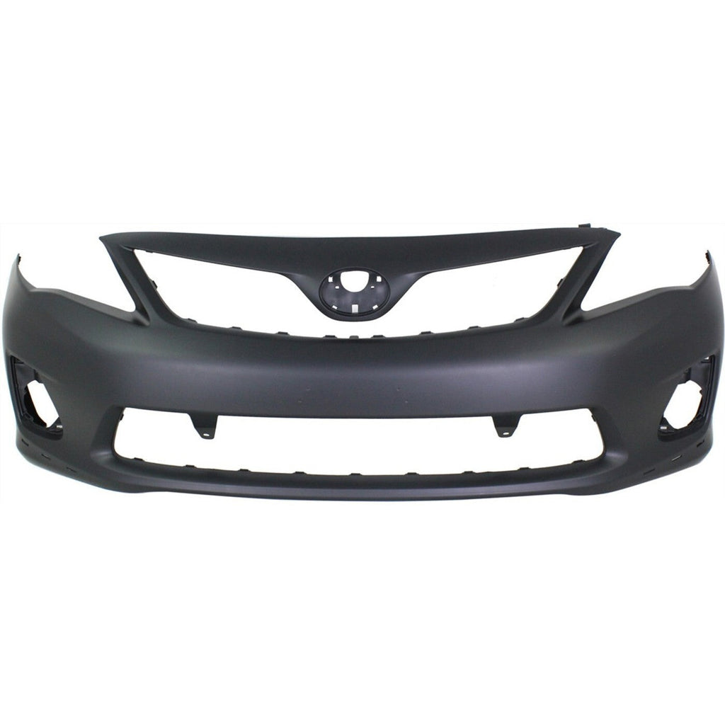 Bumper Cover Fascia Front for Toyota Corolla 2011-2013