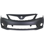 Bumper Cover Fascia Front for Toyota Corolla 2011-2013