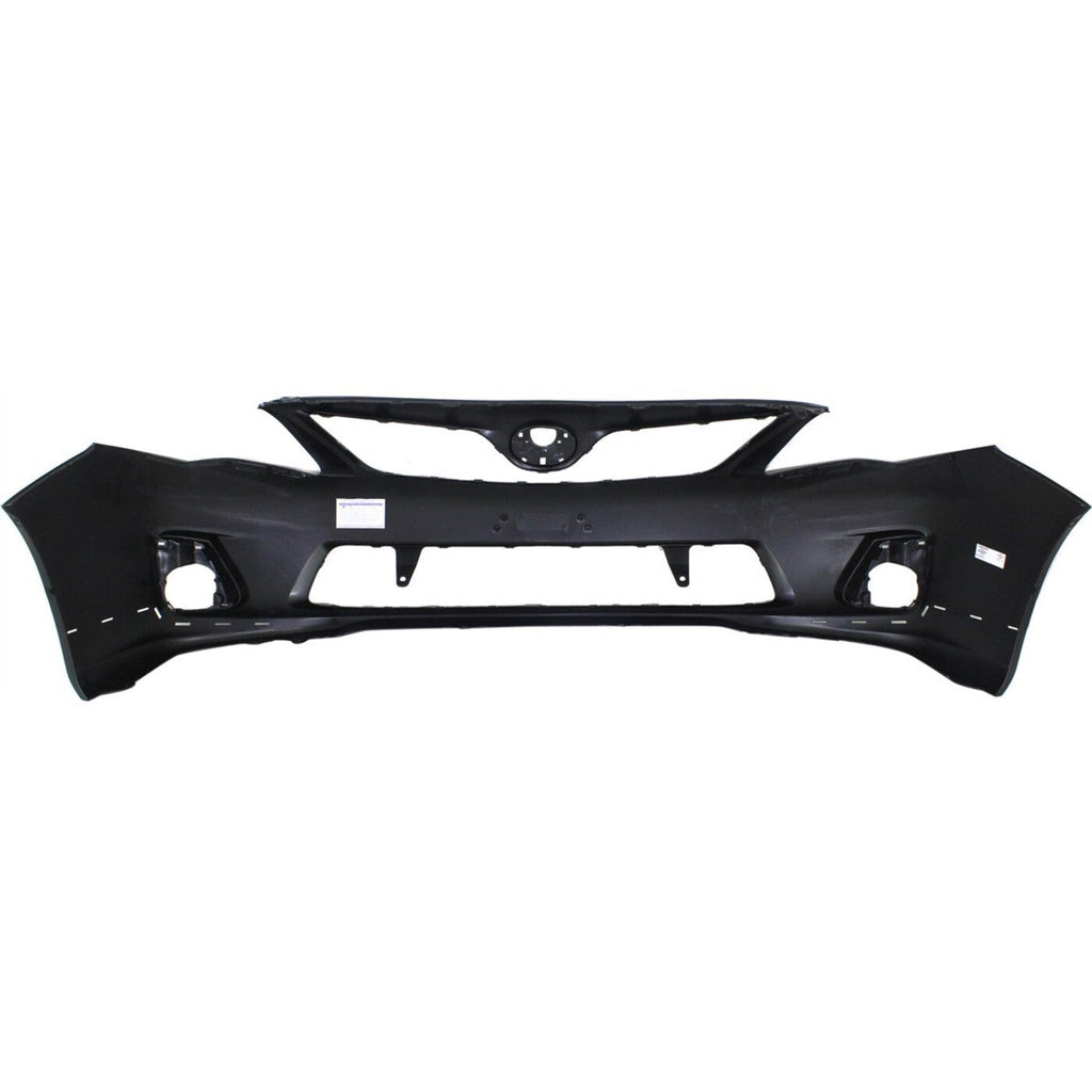 Bumper Cover Fascia Front for Toyota Corolla 2011-2013