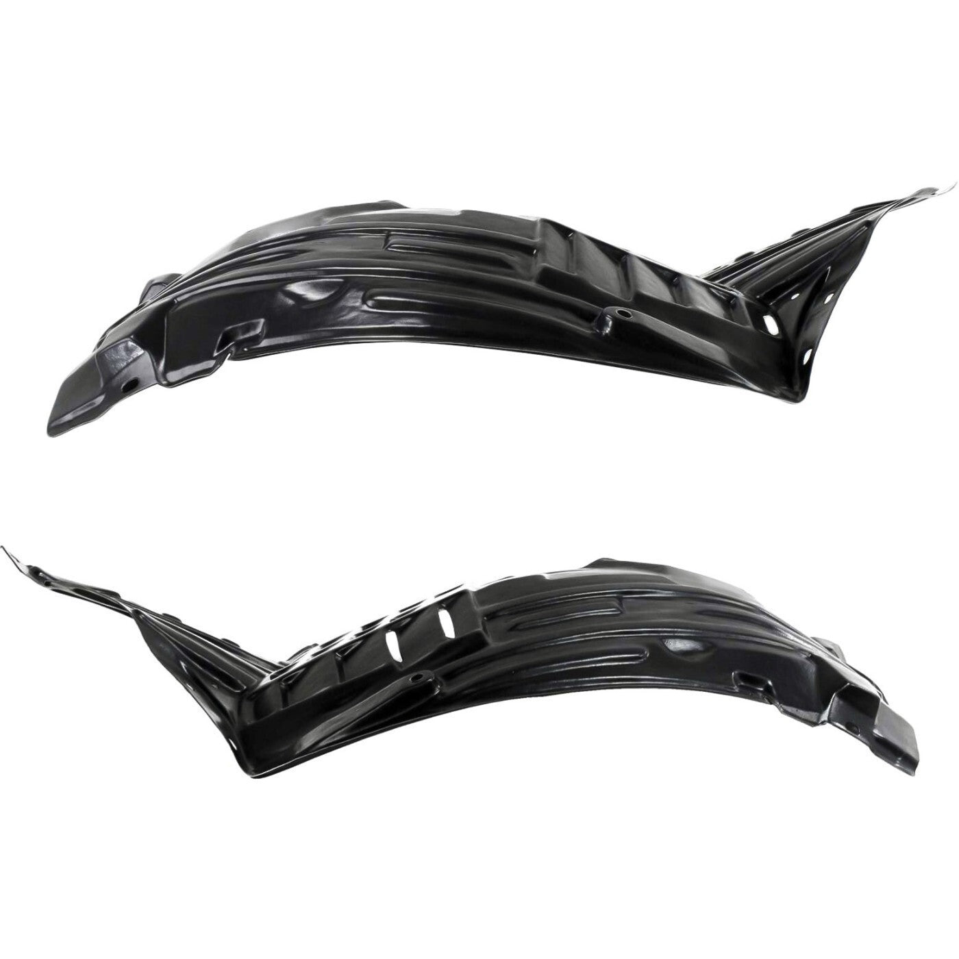 Splash Shield For 2003-2005 Nissan 350Z Front LH & RH Front Section Set of 2