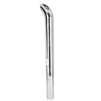 Exhaust Stack Pipe   4" x 48" Curved Chrome