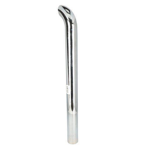 Exhaust Stack Pipe   4" x 48" Curved Chrome