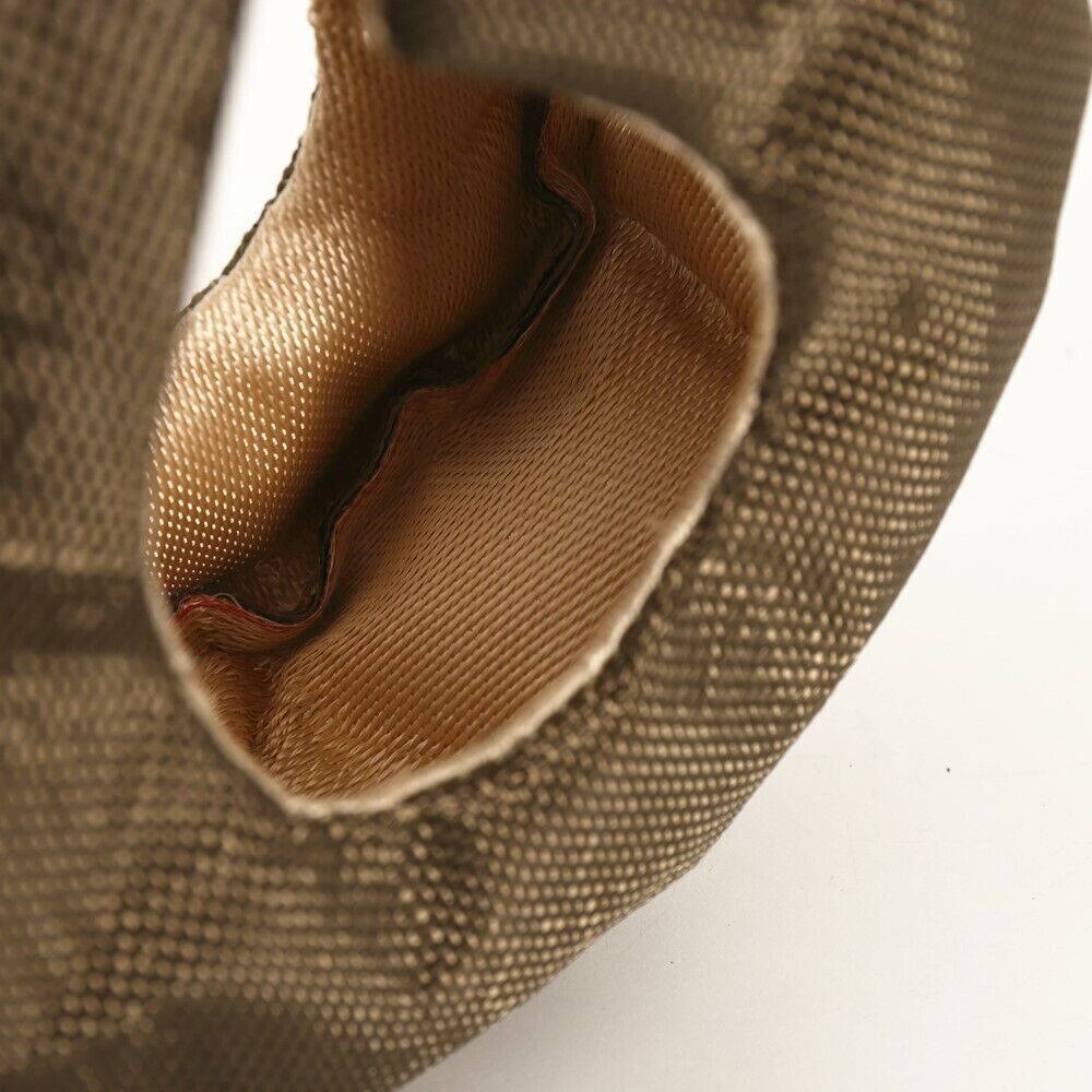 T4 Titanium Turbo Blanket Heat Shield Barrier Turbocharger Cover Wrap Fiber