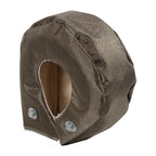 T4 Titanium Turbo Blanket Heat Shield Barrier Turbocharger Cover Wrap Fiber