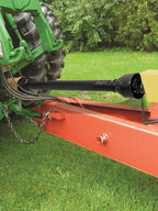 PTO Shaft PTO Driveshaft for Tractor 1-3/8" Spline/Round Ends 39-55" Black
