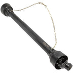PTO Shaft PTO Driveshaft for Tractor 1-3/8" Spline/Round Ends 39-55" Black