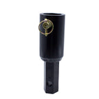 Auger Adapter Conversion 2-9/16 inch female Round to 2" Male Hex Heavy Duty