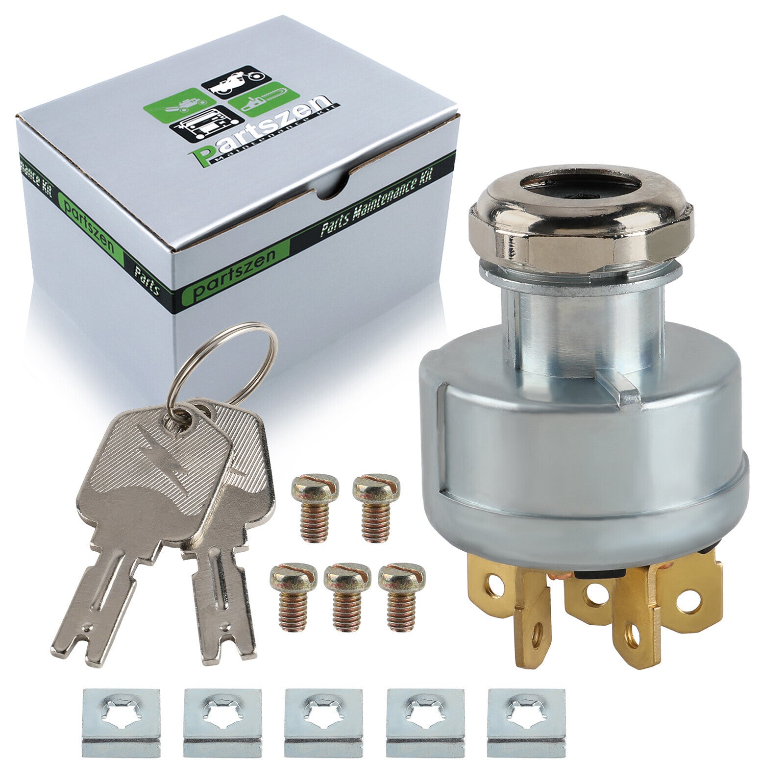 For Clark, For Hyster For Yale, Universal Forklift Ignition Switch 272041 w/ Key