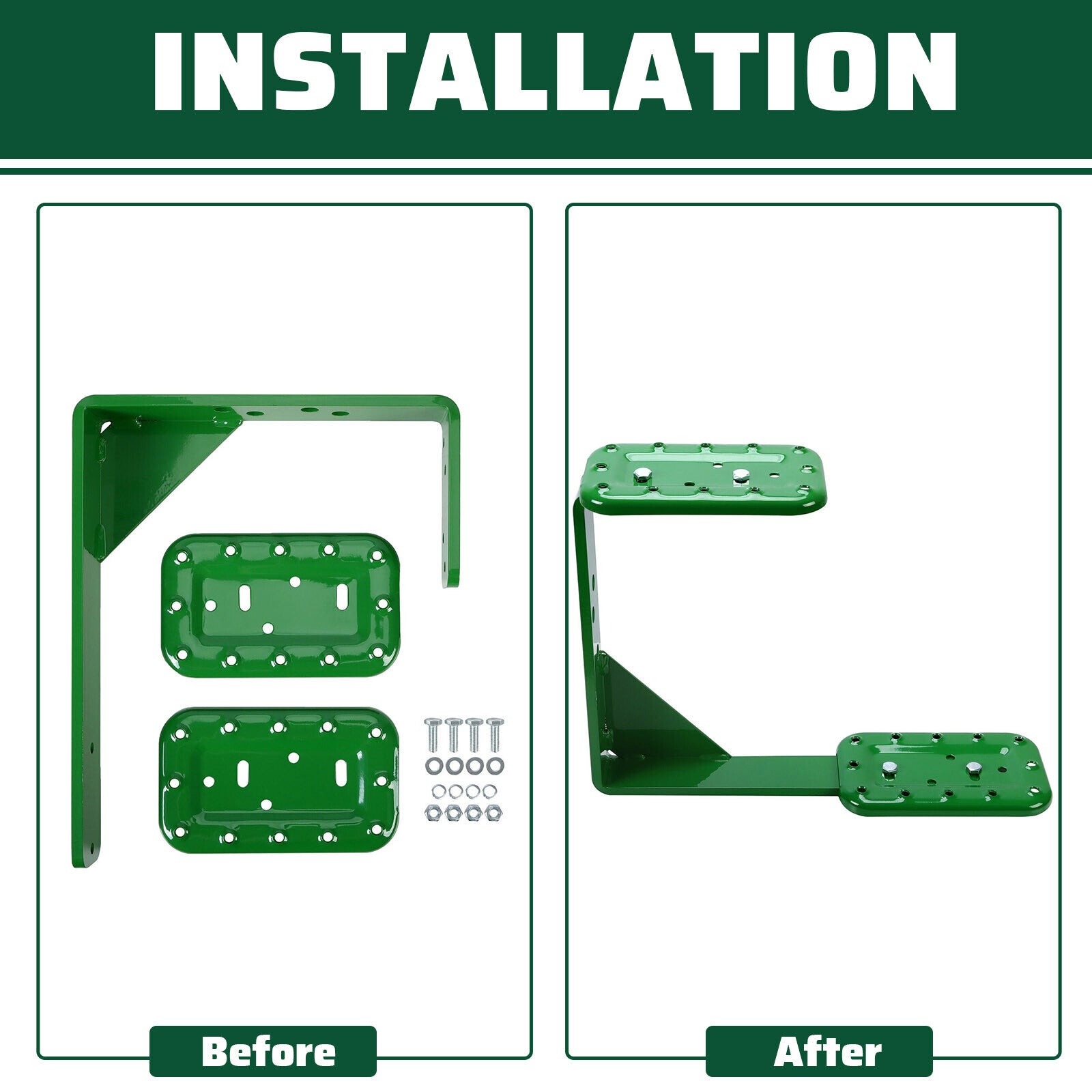 Double Step Extension Bracket For John Deere A B G H 50 520 60 620 3020 4010