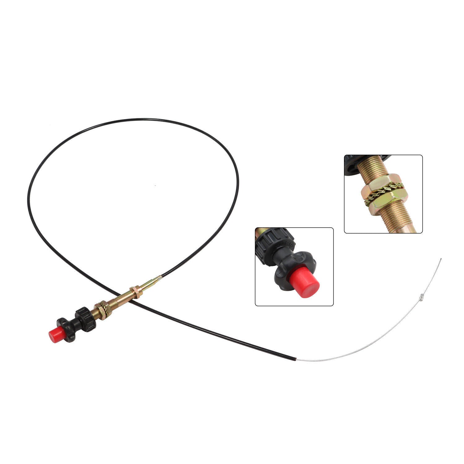 New For Truck Equipment 6FT Buyers Vernier Locking Throttle Cable VCGTX06