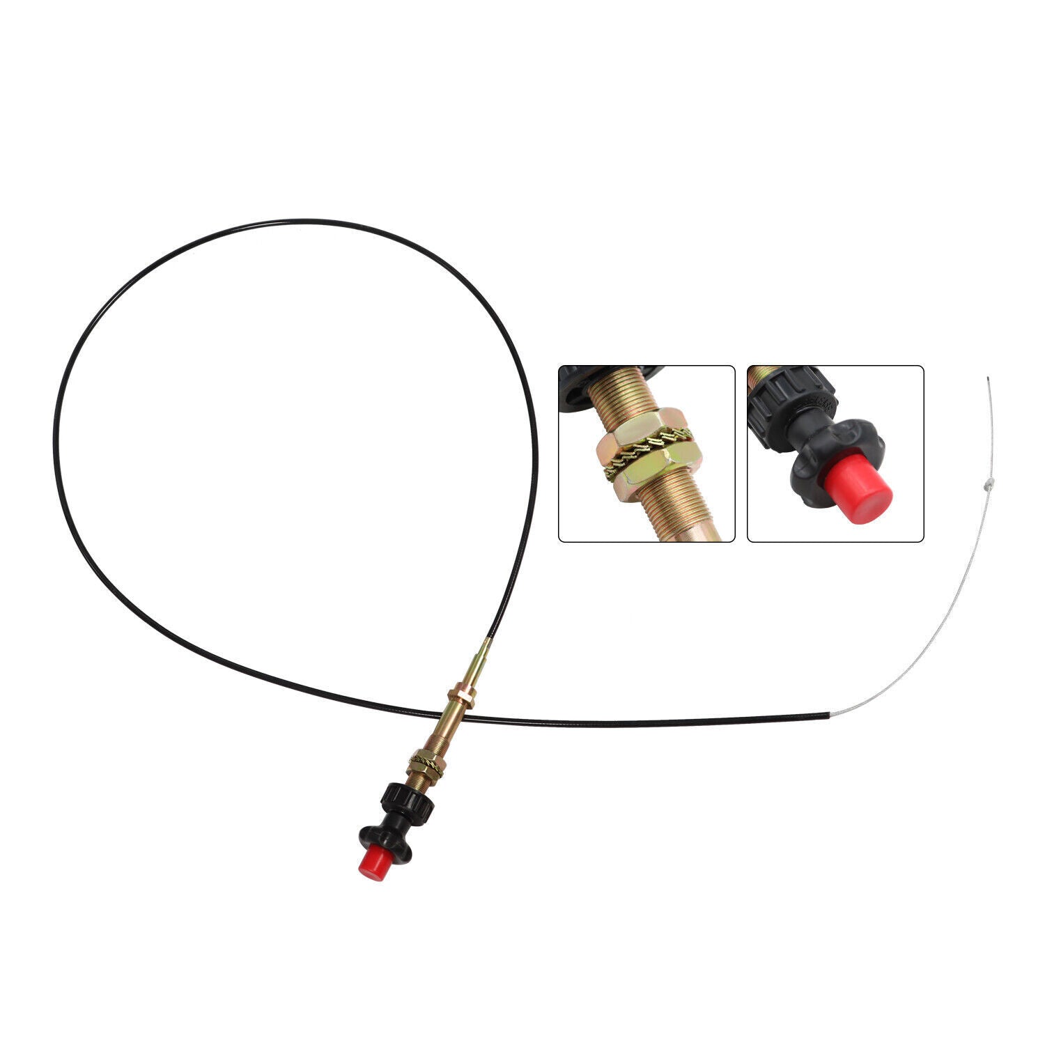 New For Truck Equipment 6FT Buyers Vernier Locking Throttle Cable VCGTX06