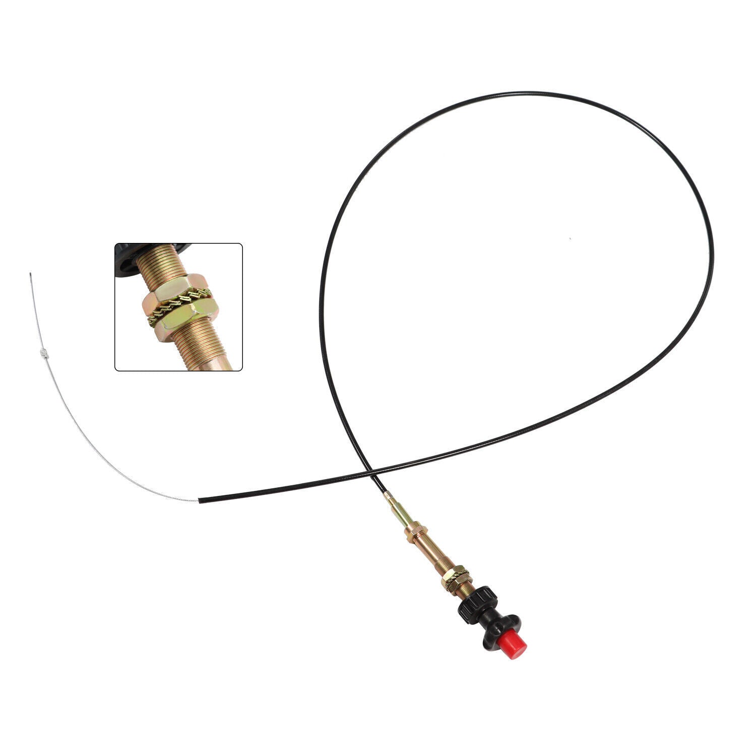 New For Truck Equipment 6FT Buyers Vernier Locking Throttle Cable VCGTX06