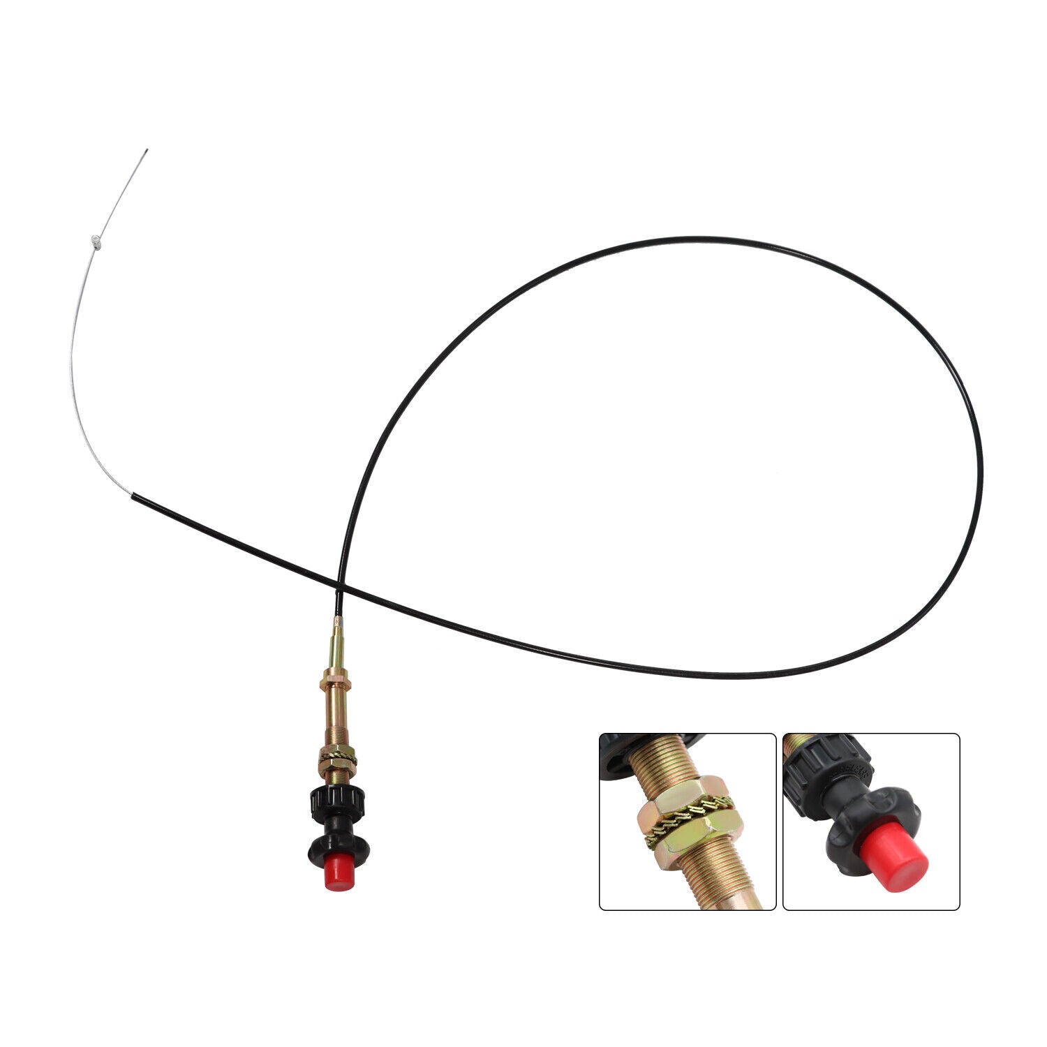 New For Truck Equipment 6FT Buyers Vernier Locking Throttle Cable VCGTX06
