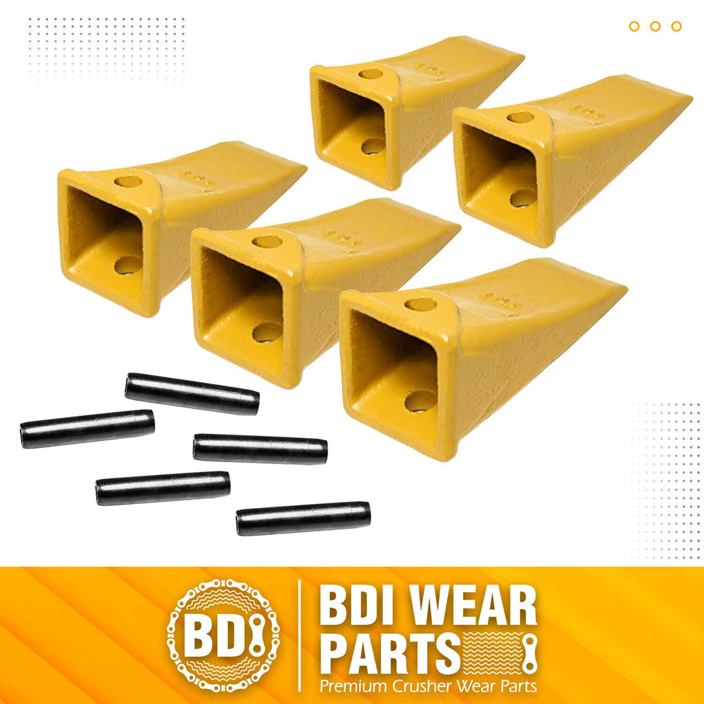 X156 X156S Dirt Teeth Bucket Teeth/Tooth with P156 Roll Pins 5 Pack