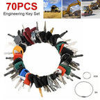 70 Master Keys Set Heavy Equipment Ignition Keys Fits Many Models HOT