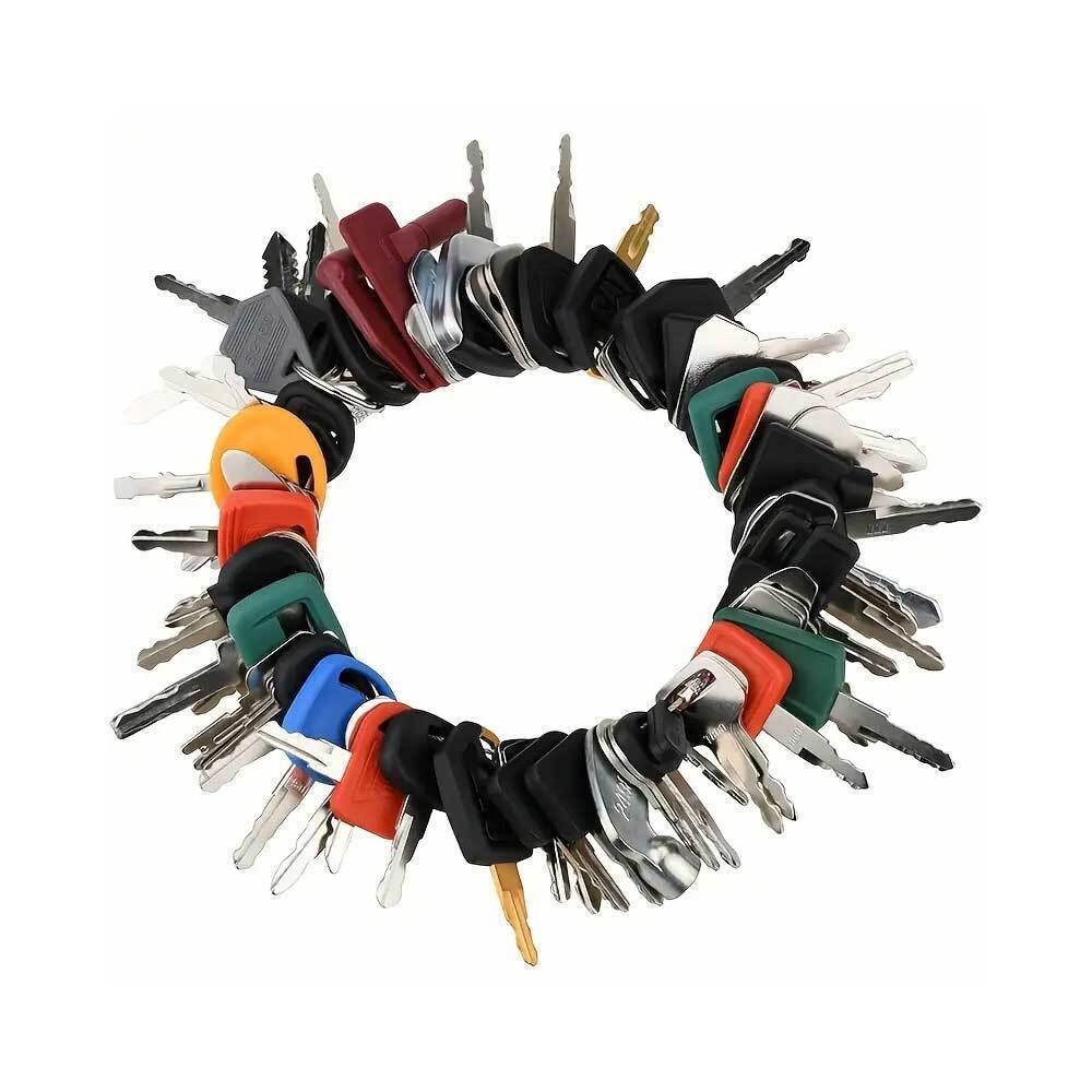 70 Master Keys Set Heavy Equipment Ignition Keys Fits Many Models HOT