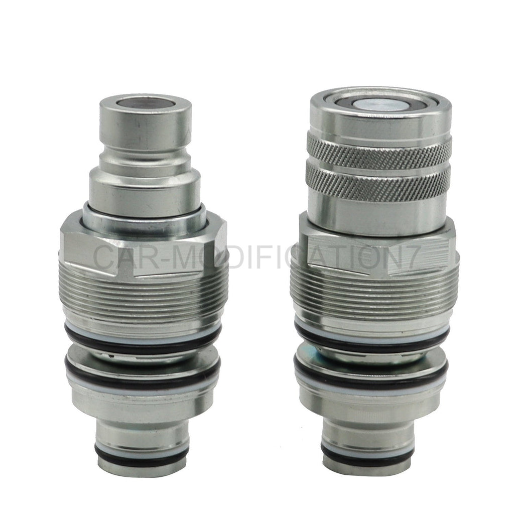 Male&Female Flat Face Coupler Kit 6679837 6680018 For Bobcat T140,T180,T190,T200