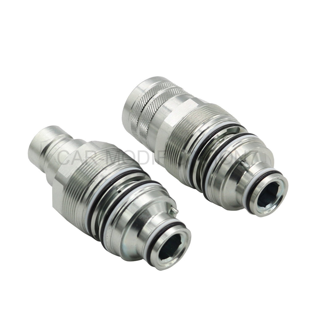 Male&Female Flat Face Coupler Kit 6679837 6680018 For Bobcat T140,T180,T190,T200