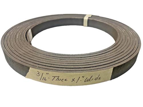 3/16"-thick x 1" -wide Flex-molded wire back brake lining (sold by the foot)