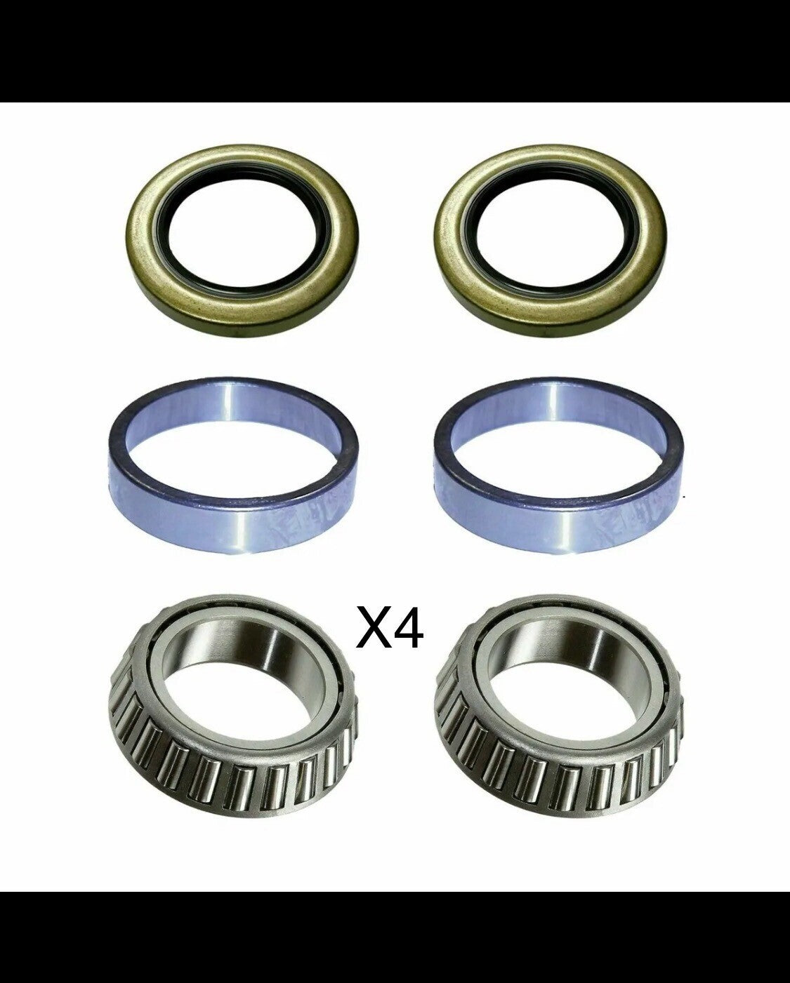(4) SETS         WHEEL BEARING KITS for Case Skid Steer 1700 1830 1835 1838 1840