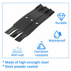 FOR JOHN DEERE MOWER BLADES 60" CUT #M128485 #M133381 #TCU15881 737 757 777 797