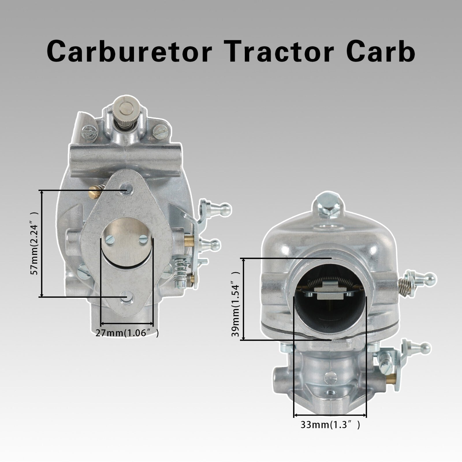Carburetor For Ford Tractor 2N 8N 9N Heavy Duty 8N9510C-HD Marvel Schebler