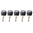 5Pcs  Keys For Case IH Ignition Keys Tractor Skid Steer Digger Excavator Dozer