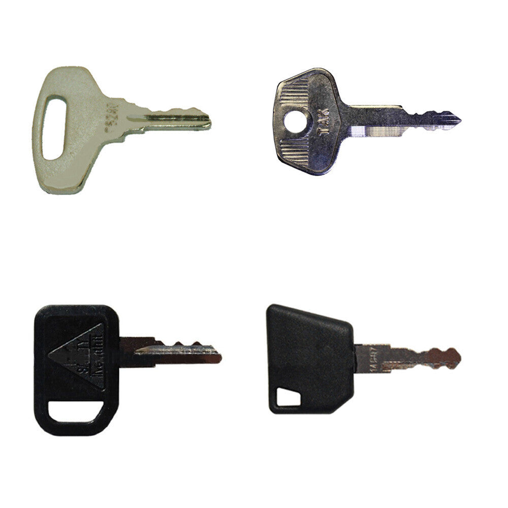 Ignition Key Set (4 Keys) for GEHL Heavy Equipment / Construction