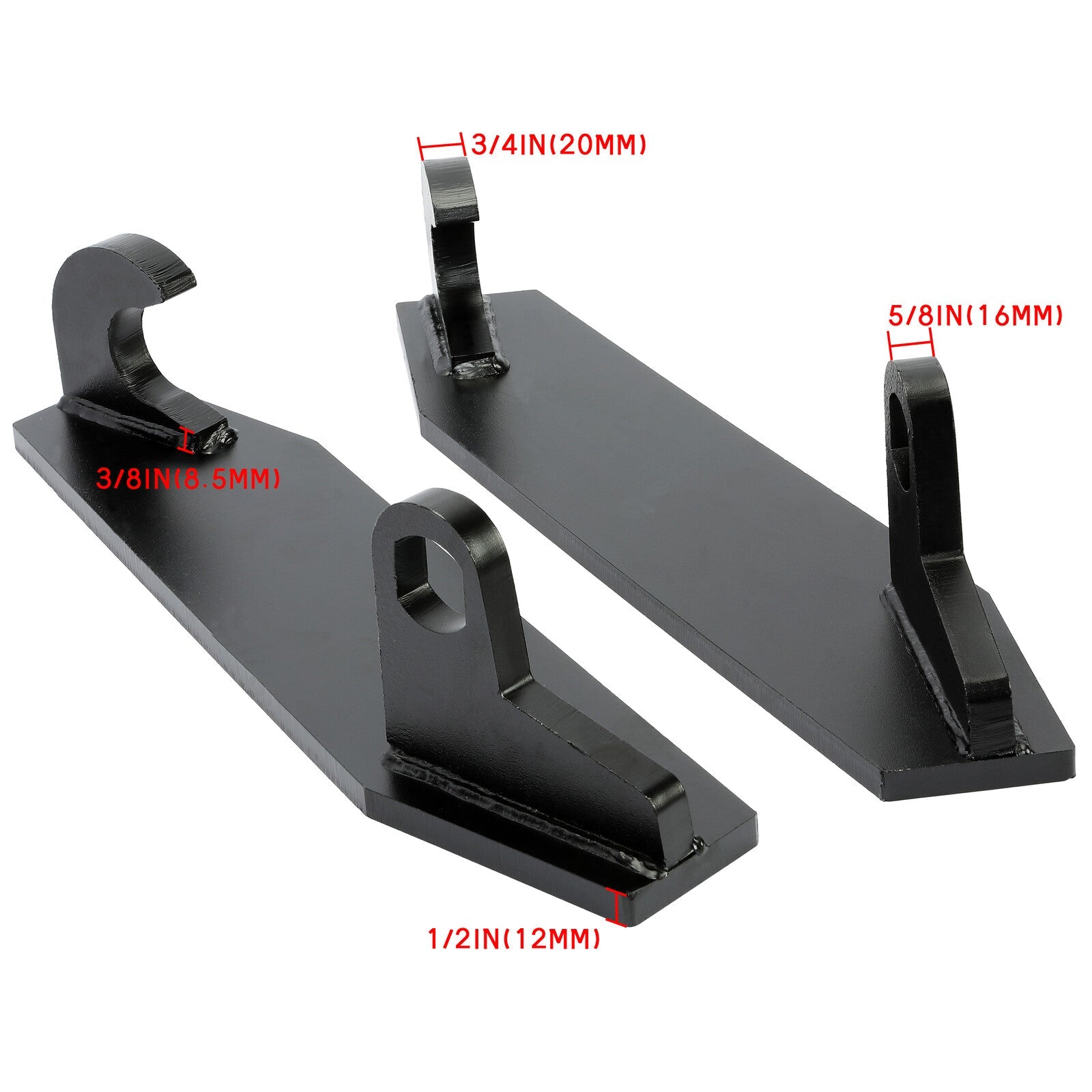 Attachment Weld ON Mounting Brackets Part For Global Quicke Euro Style Tractor