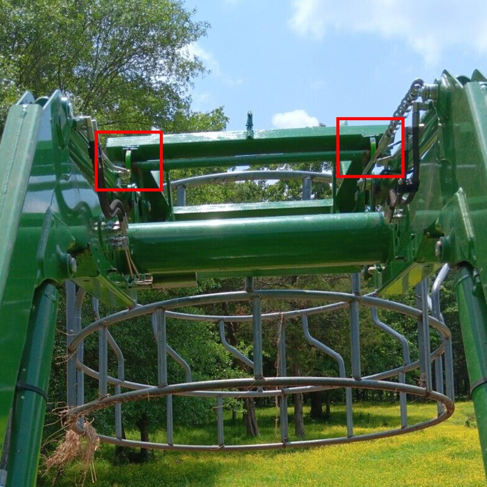 Attachment Weld ON Mounting Brackets Part For Global Quicke Euro Style Tractor