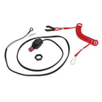 Kill Stop Switch Safety Lanyard 6E9-82575-09 for Yamaha Outboard 15HP 25HP 30HP