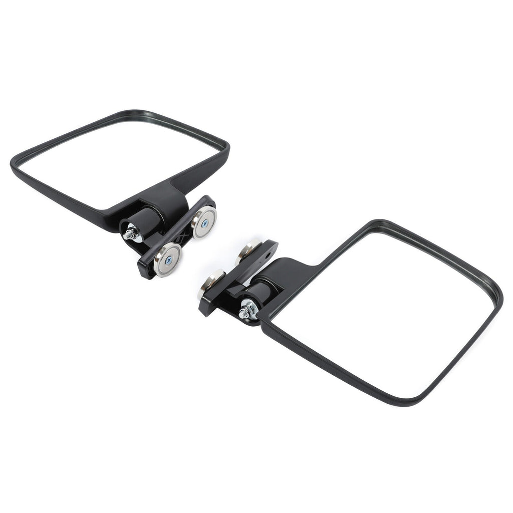 Pair 220lb Rated Magnet Tractor Side Mirror LH & RH Fit For Kubota John Deere
