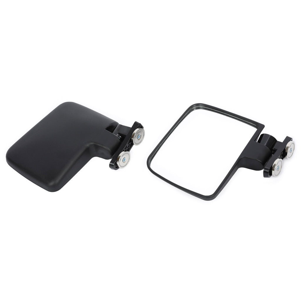 Pair 220lb Rated Magnet Tractor Side Mirror LH & RH Fit For Kubota John Deere