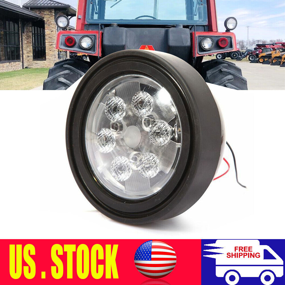 Par36 30W LED Work Light Headlight Flood For Case IH John Deere International