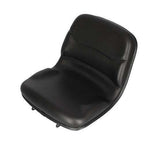 Seat - Contoured Black Vinyl fits John Deere 770 790 870 970 990 1070 M803465