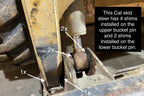 Polyshim Bucket Pin Shim Kit 25mm for Micro Excavator And Skid Steer