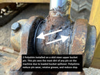 Polyshim Bucket Pin Shim Kit 25mm for Micro Excavator And Skid Steer