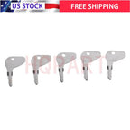 5 Ignition Keys For Kubota L G & M Series Tractors H32412 35260-31852